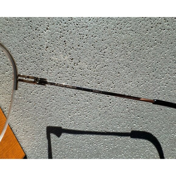 Gentle Monster Series S Gold Frame Prescription Eyeglasses With Clear Lenses & C - Picture 4 of 4